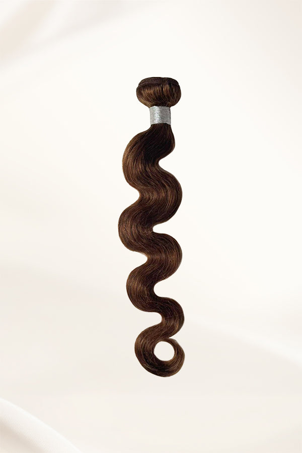 Single bundle of #30 auburn body wave human hair