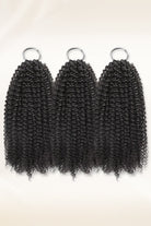 Kinky Curly Human Crochet Hair Extensions