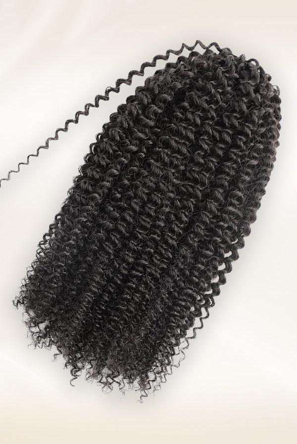 Kinky Curly Human Crochet Hair Extensions