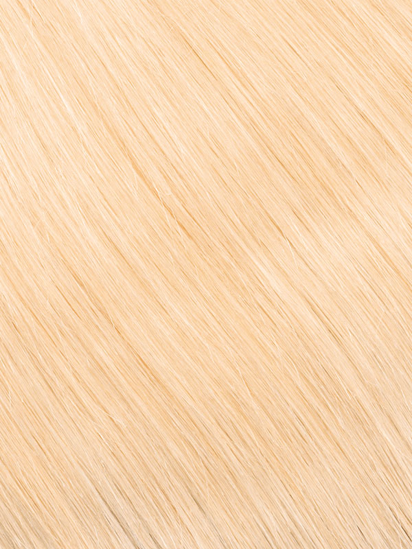 613 blonde straight bundles texture and length view