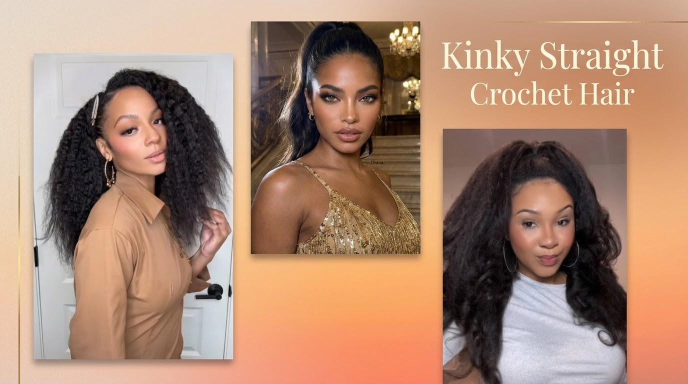 Kinky Straight Crochet Hair Review