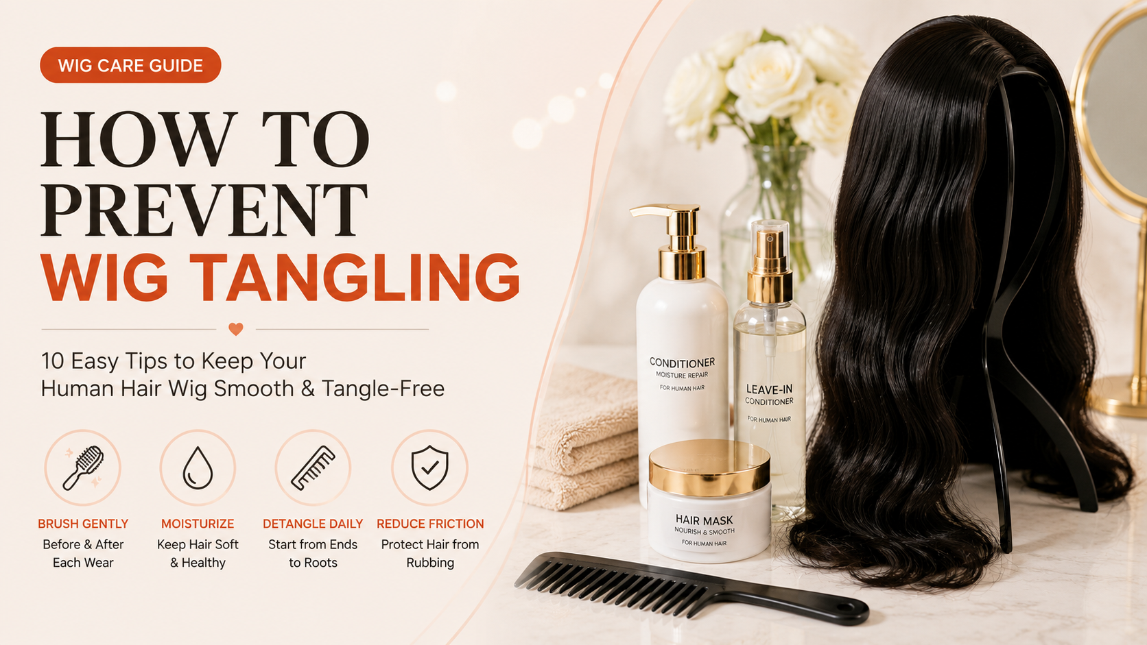 How to Prevent Wig Tangling