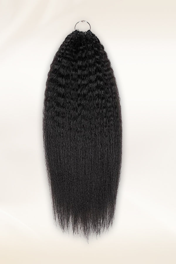 Formi Kinky Straight Human Crochet Hair