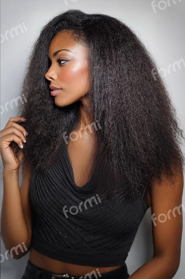 Formi Kinky Straight Human Crochet Hair
