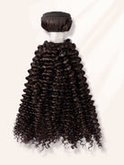 Jerry Curly Natural Black Human Hair Bundles 1/2/3/4 Pcs Hair Extensions