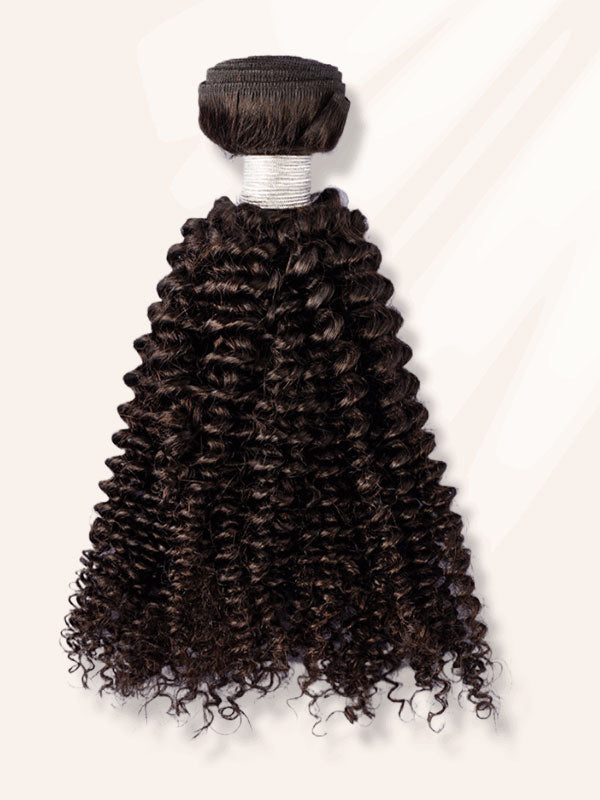 Jerry Curly Natural Black Human Hair Bundles 1/2/3/4 Pcs Hair Extensions