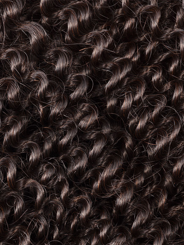 Kinky Curly Natural Black Human Hair Bundles 1/2/3/4 Pcs Hair Extensions