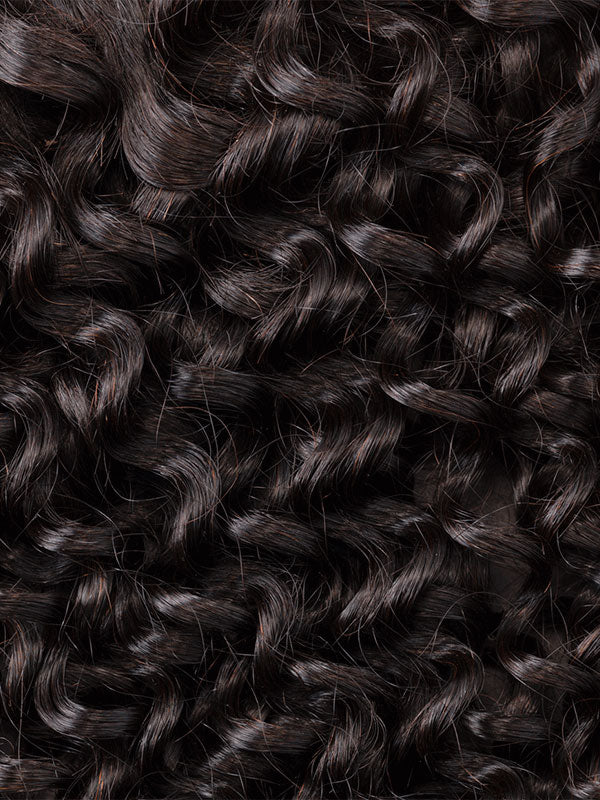 Water Wave Natural Black Human Hair Bundles 1/2/3/4 Pcs Hair Extensions