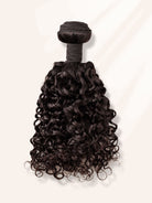 Water Wave Natural Black Human Hair Bundles 1/2/3/4 Pcs Hair Extensions
