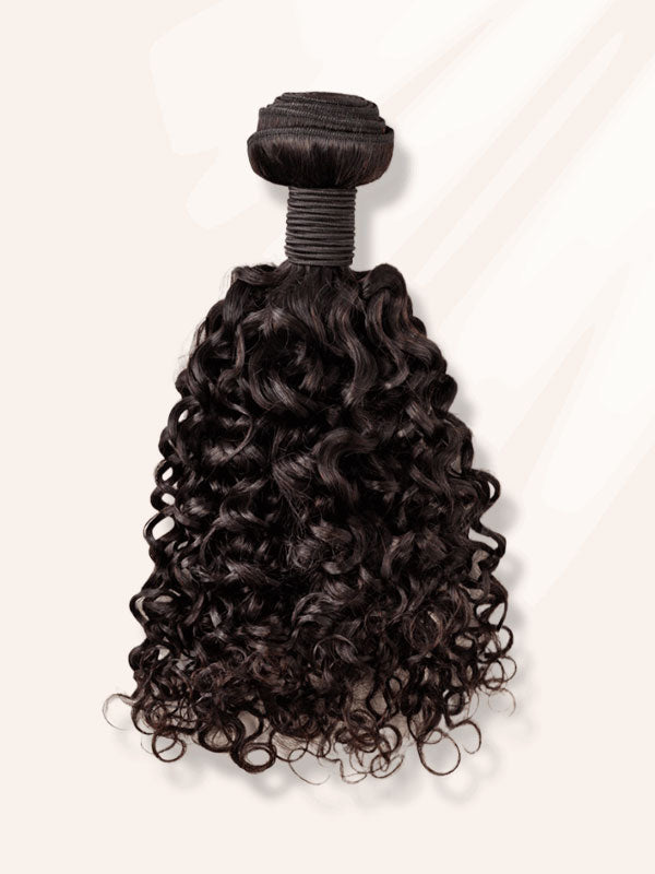 Water Wave Natural Black Human Hair Bundles 1/2/3/4 Pcs Hair Extensions