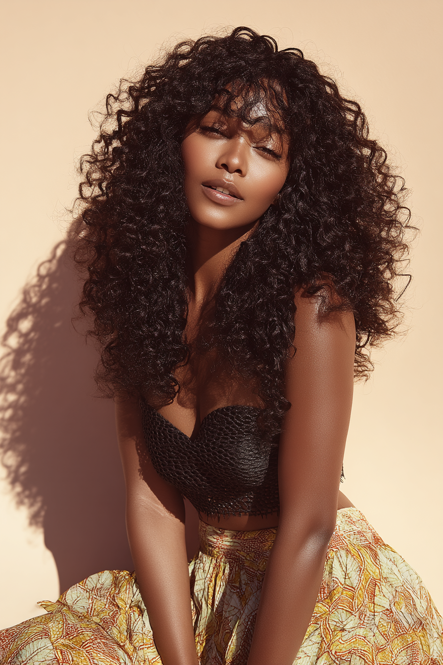 formi hair deep wave lace front wig