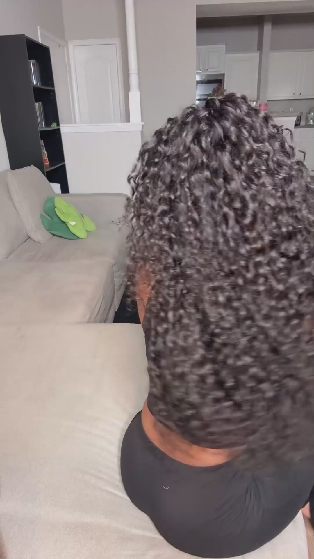 Formi Kinky Curly Human Crochet Hair Extensions